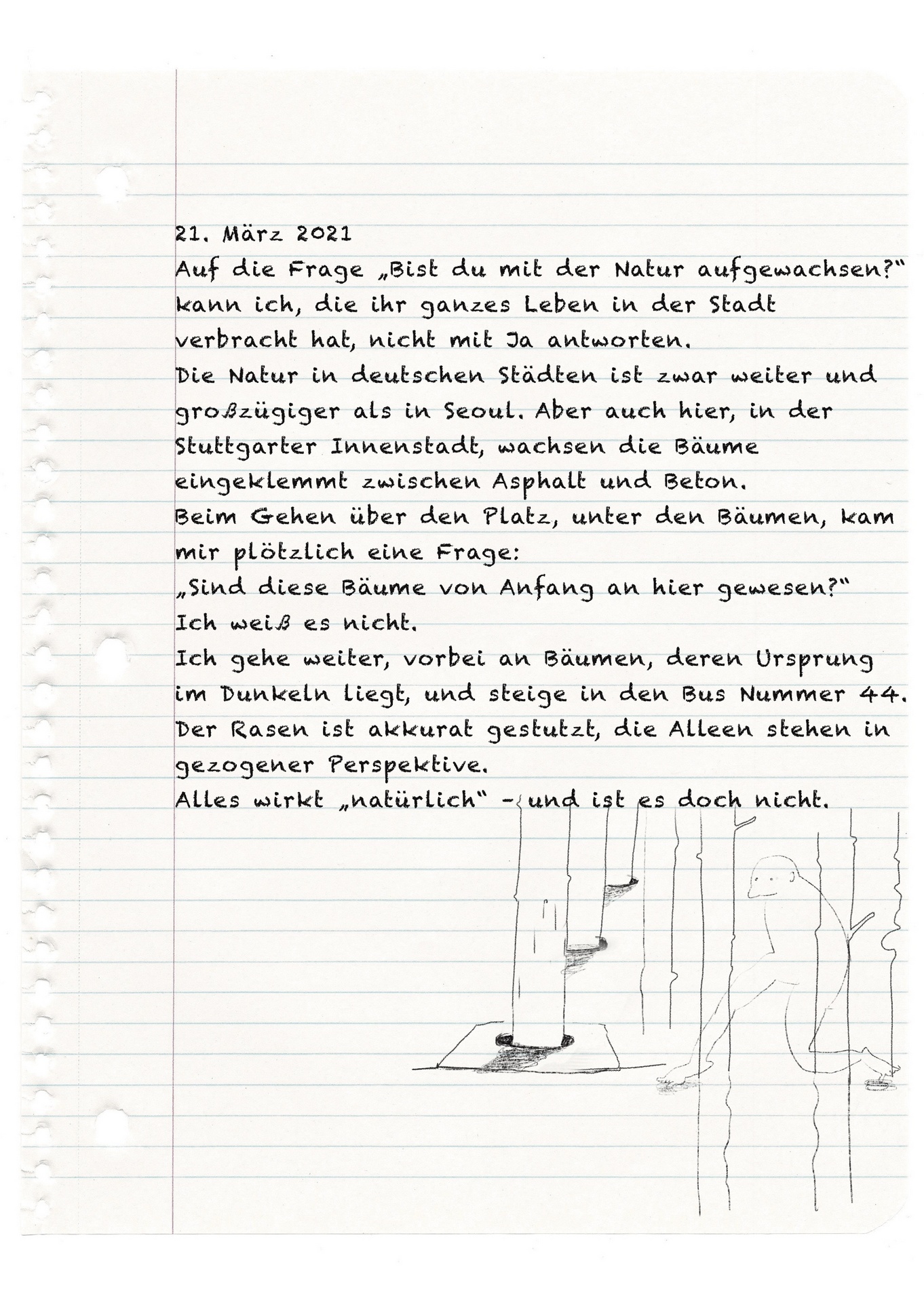 2021-23 Nachhaltigkeit Project | Work Notes | March 21, 2021